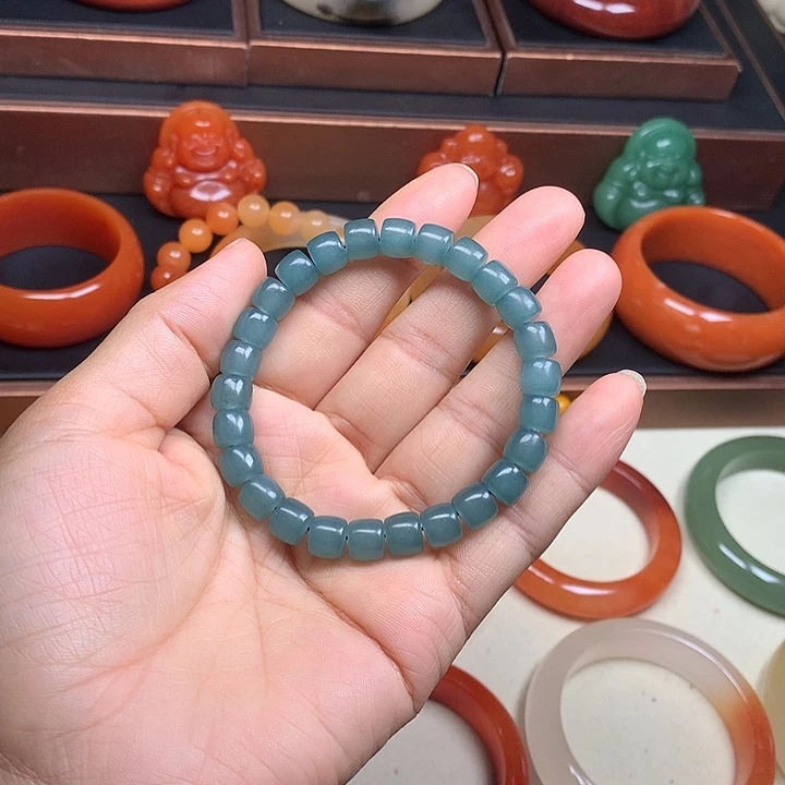 石英质玉未镶嵌手链