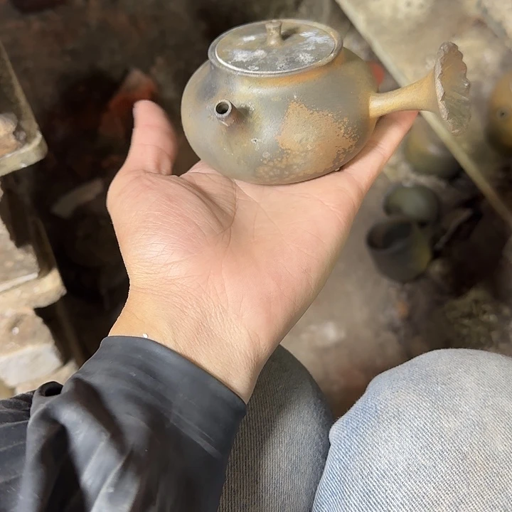 茶壶紫砂坭兴陶柴烧