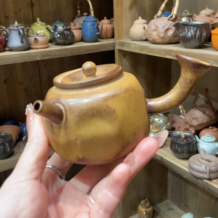 柴烧老岩泥高端茶器