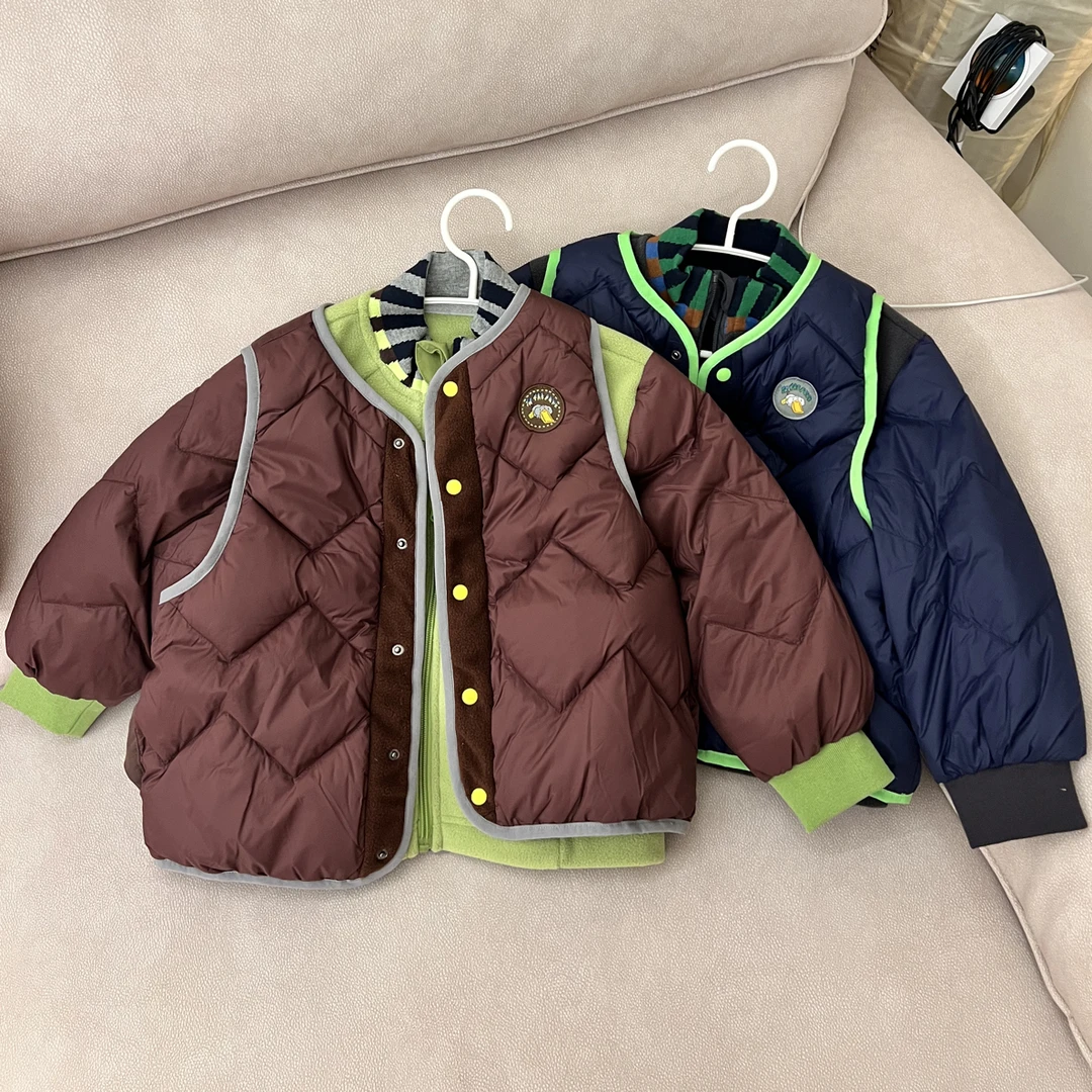 百分百90绒 三合一羽绒服