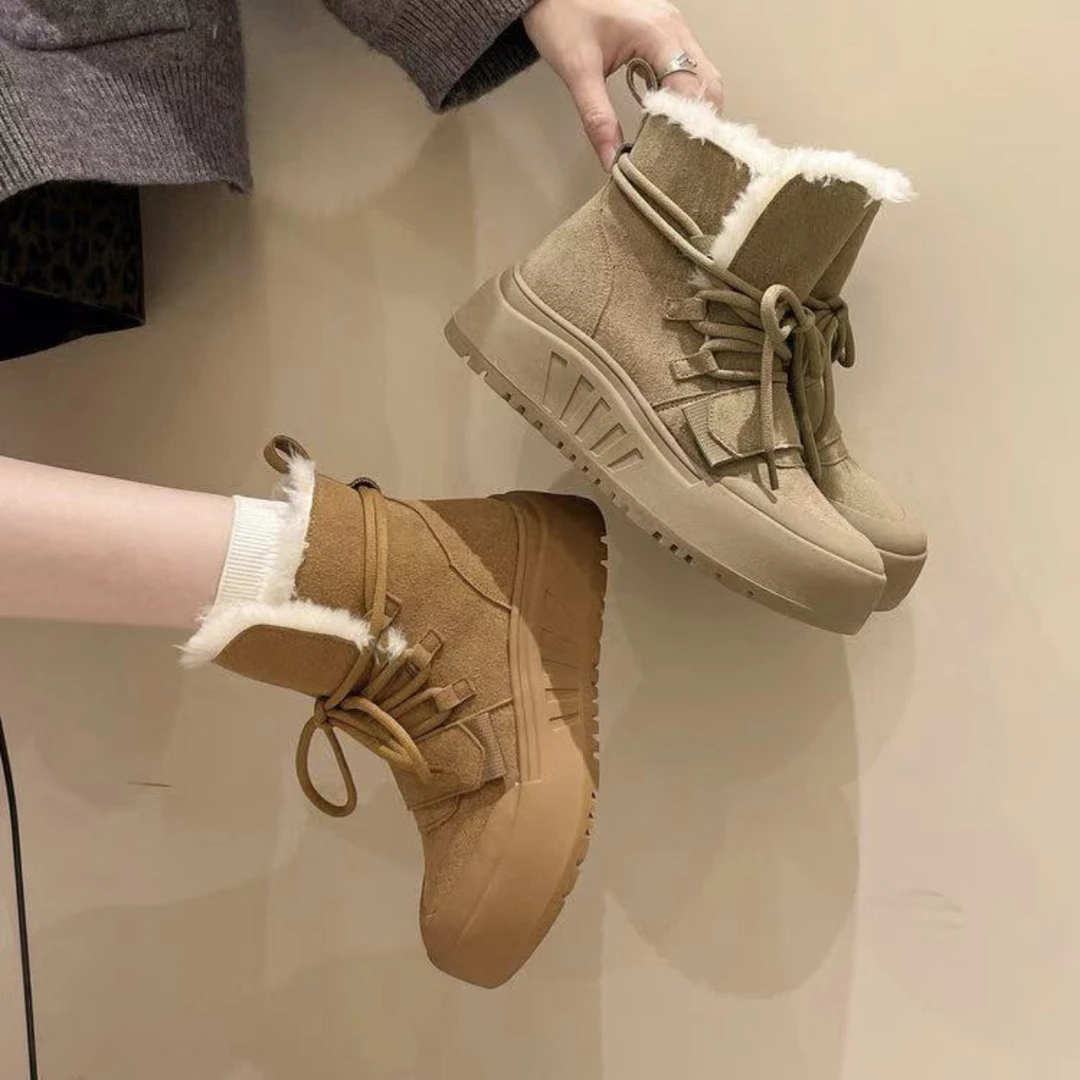 (断码特价)厚底雪地靴717