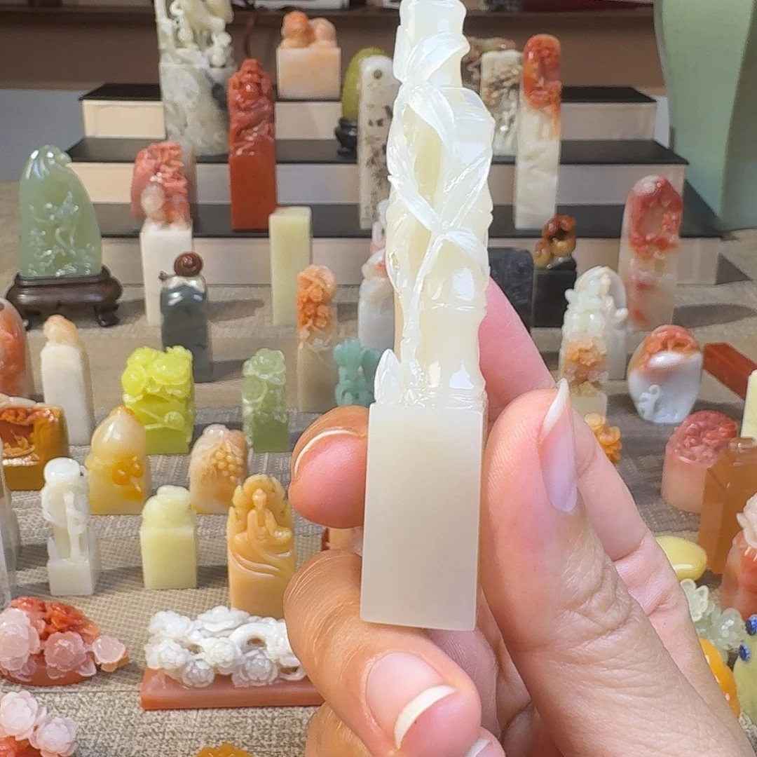寿山石印石郭**印章印石11111