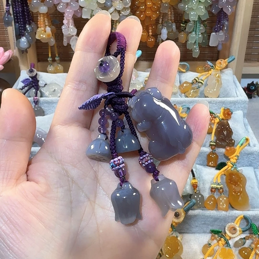 玛瑙/玉髓天然料子带有包容点福利款未镶嵌