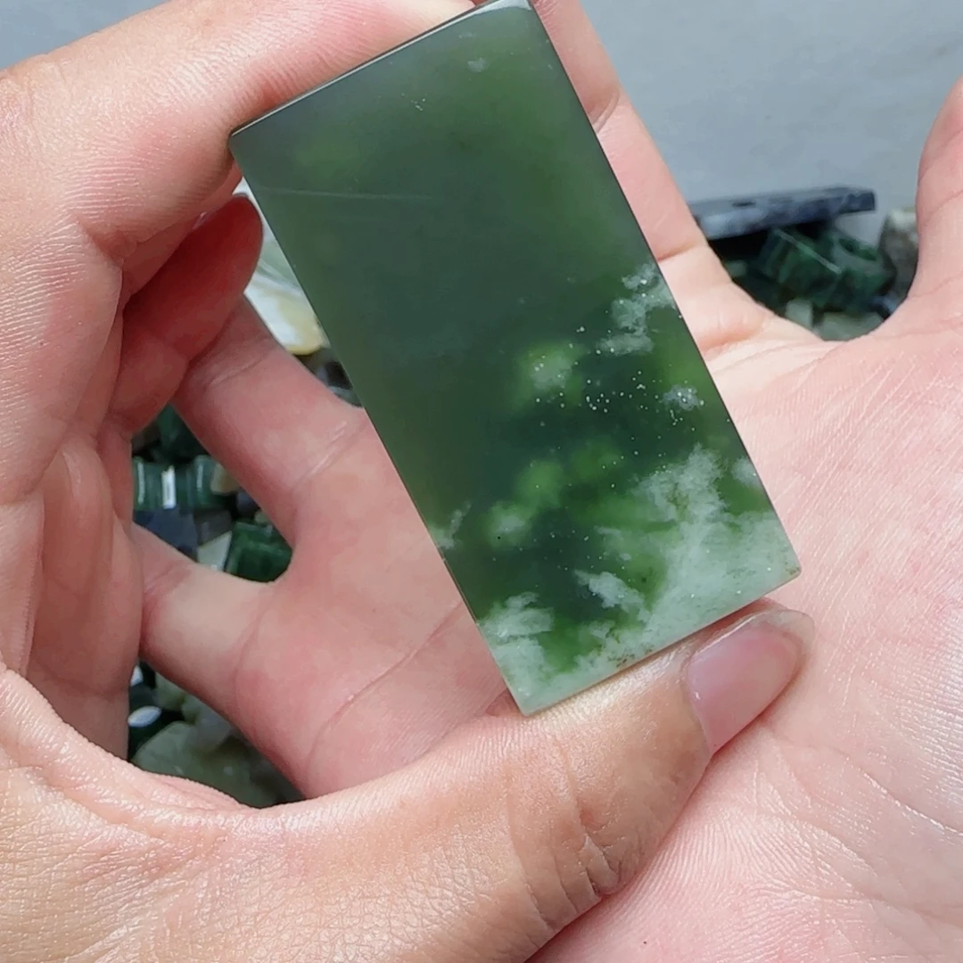 未镶嵌和田玉珠宝半成品