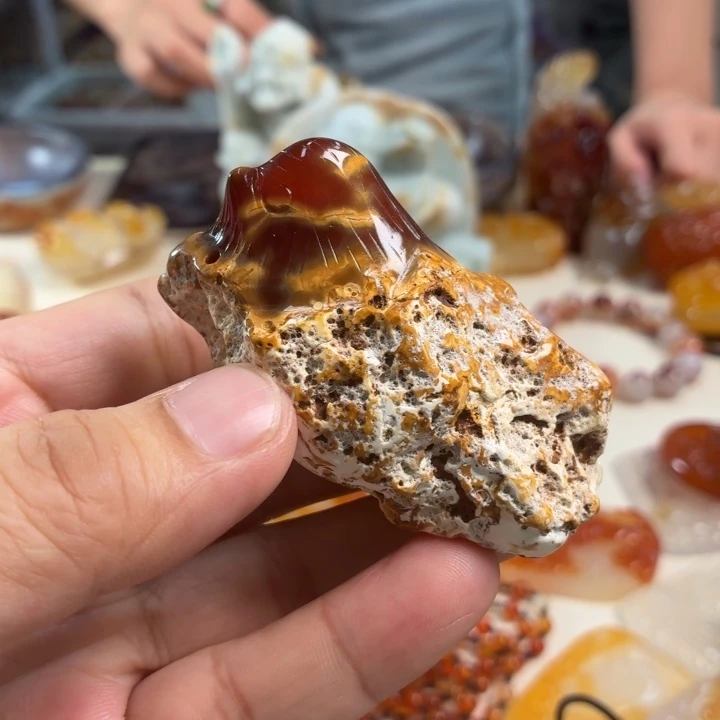玛瑙/玉髓吊坠(不含链)未镶嵌