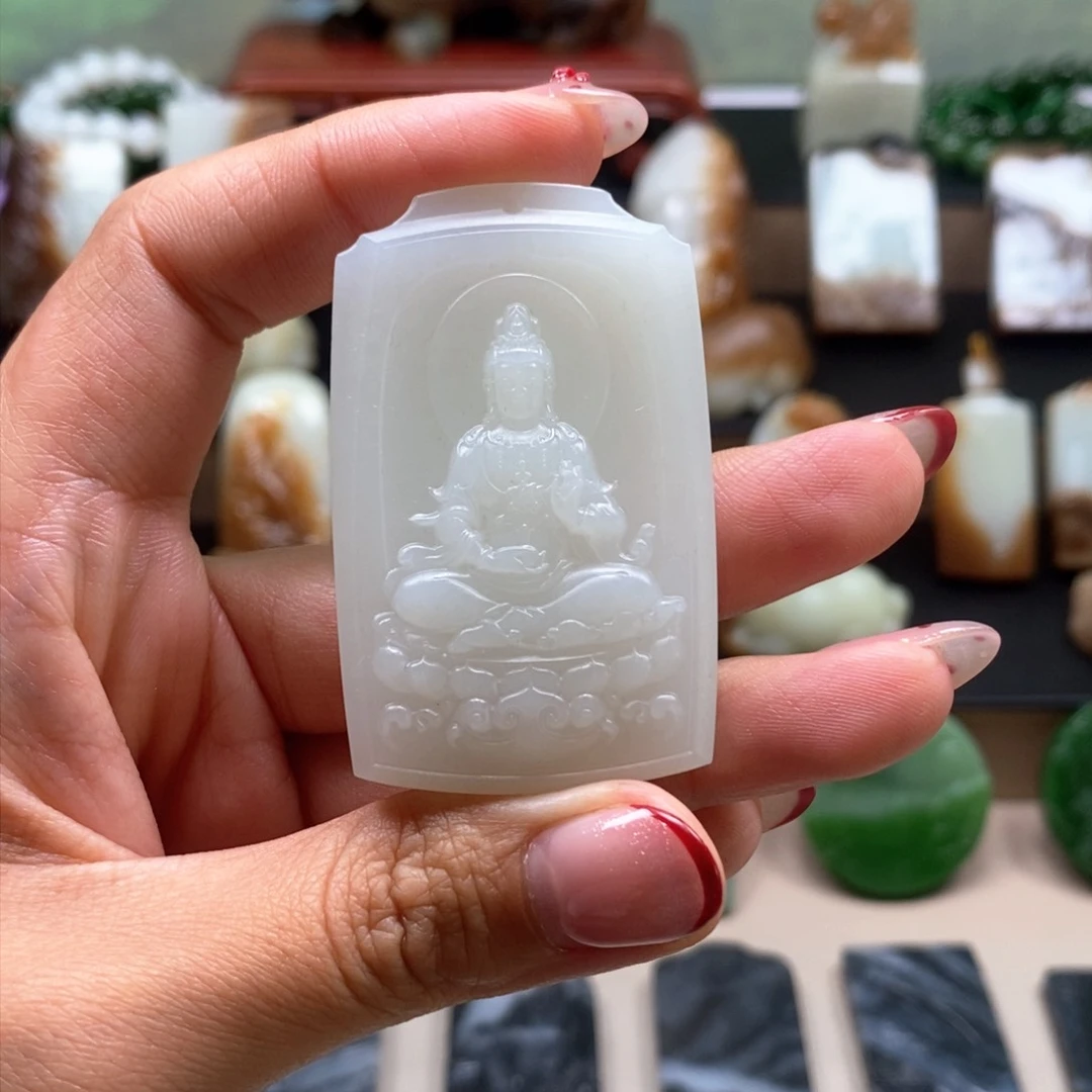 未镶嵌和田玉挂件