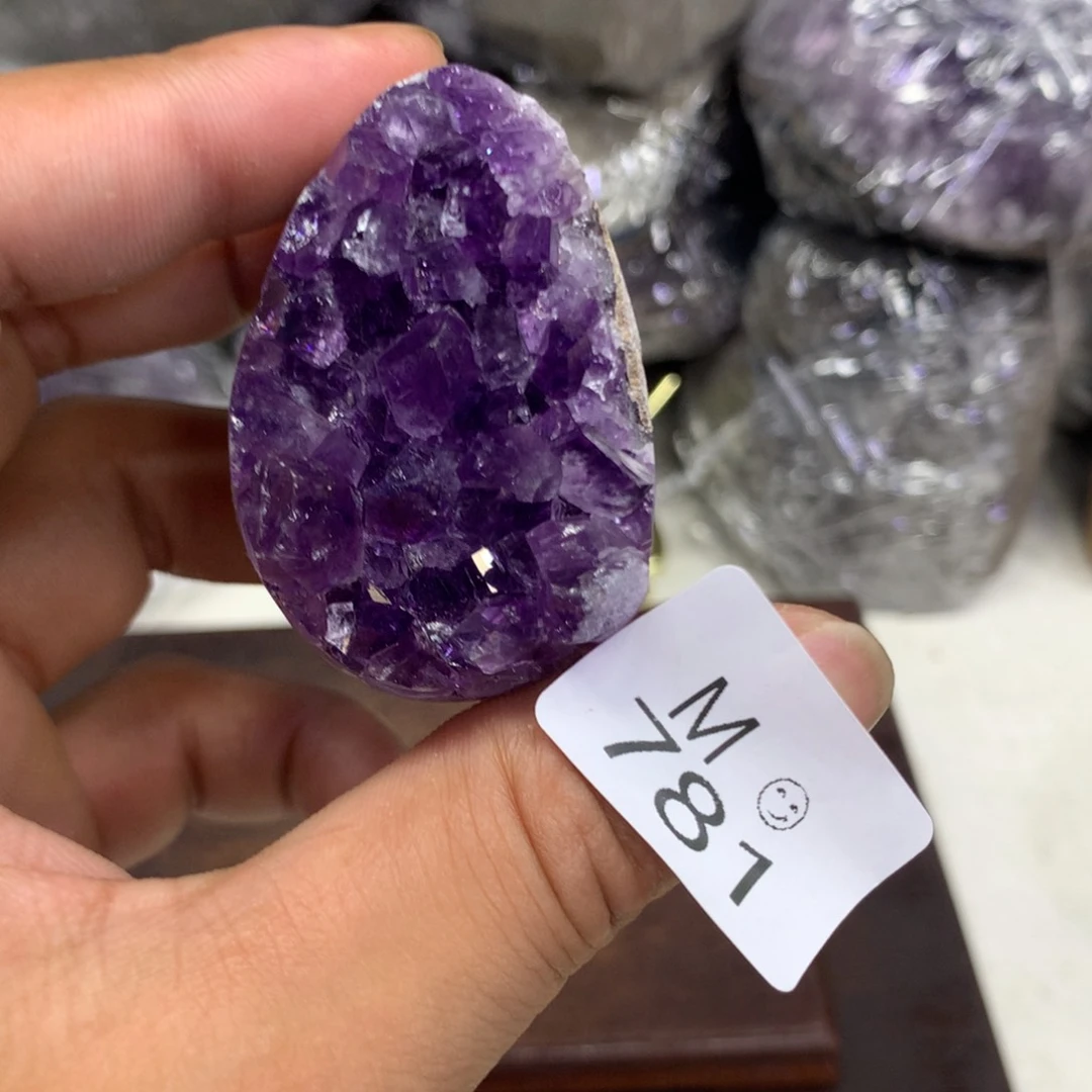 未镶嵌摆件紫晶水晶