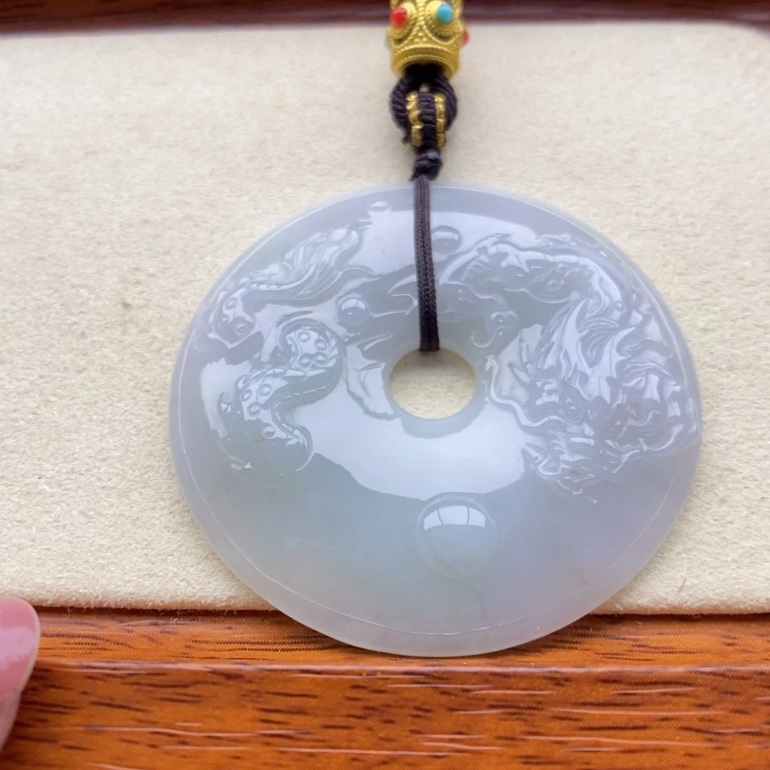 翡翠未镶嵌颈饰吊坠62