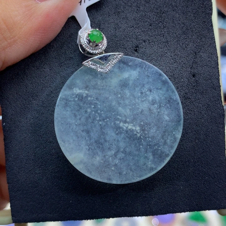 18K金镶嵌手链翡翠翡翠