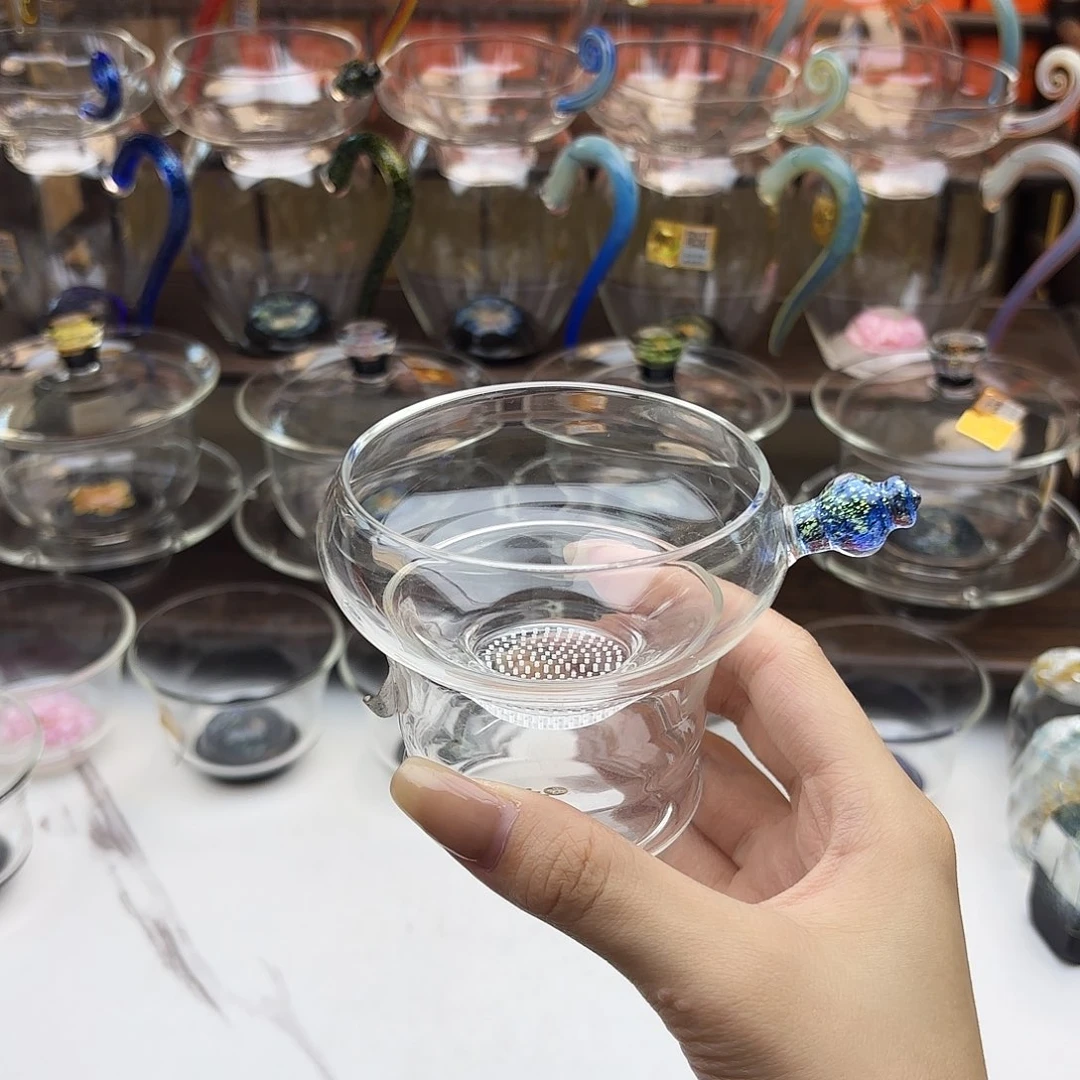 尤***生禾器 茶漏蓝金 孤品普通盒