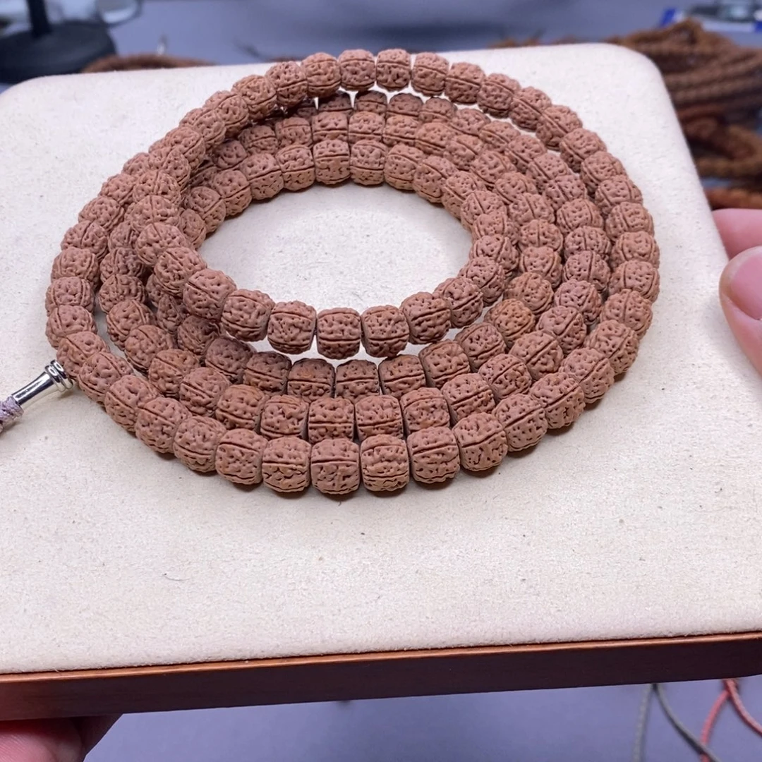 蚪***馆手串金刚菩提龙切盘龙尺寸10