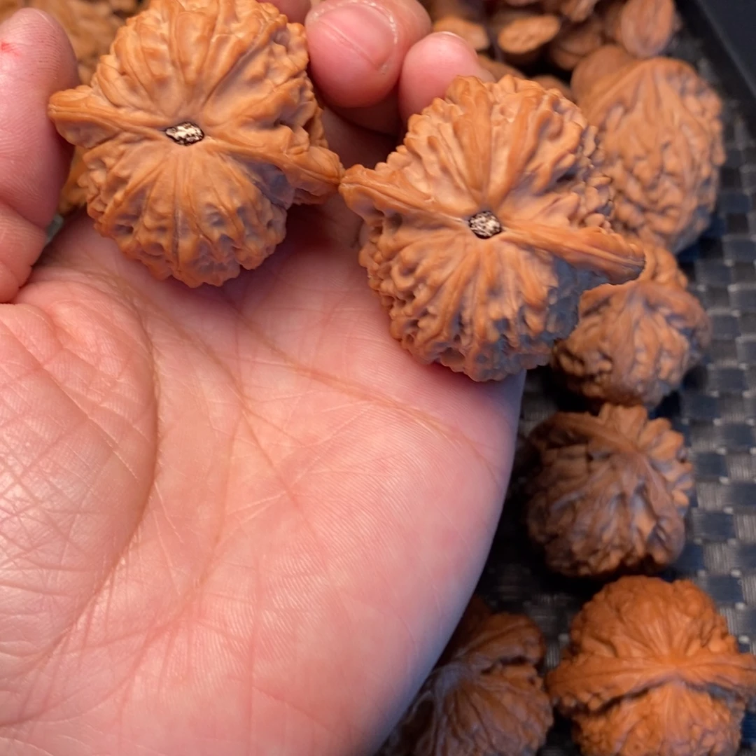 小****文玩核桃把件血麒麟