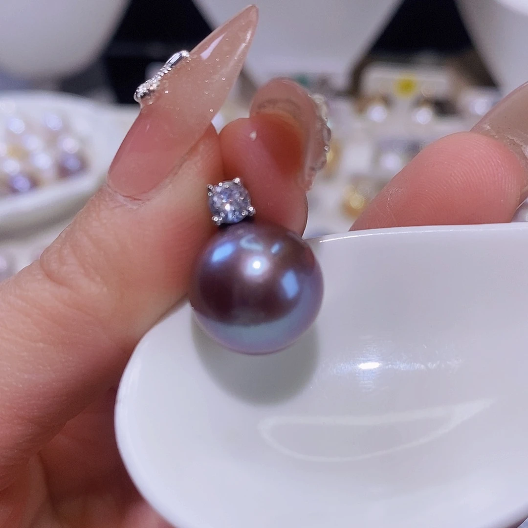 淡水珍珠颈饰合金