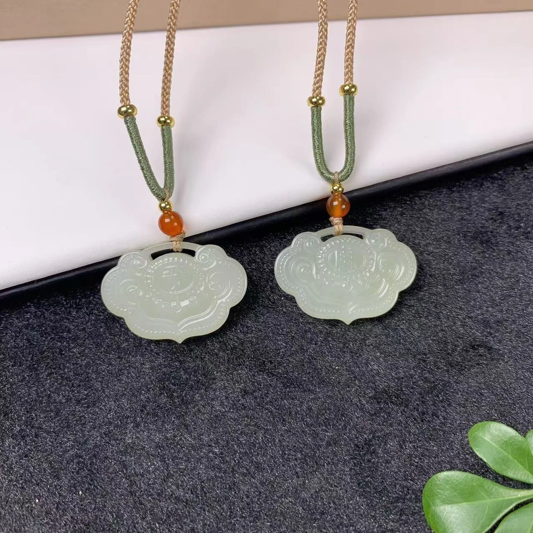 【麦子家族】天然和田玉挂件吊坠百搭多样性发1 D2766