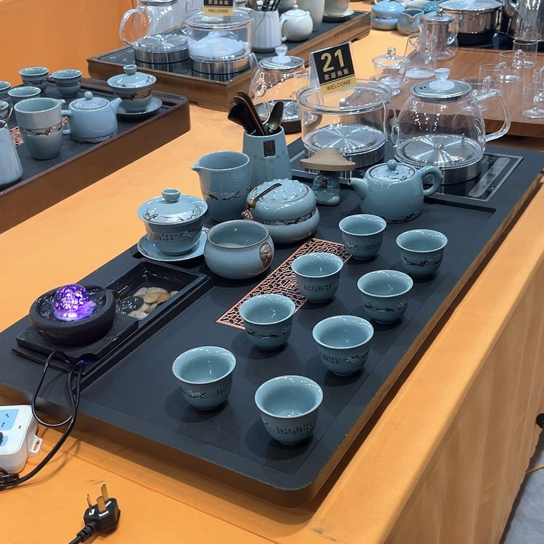 茶盘的形状有很多讲究啊好爱