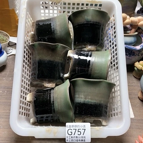 紫砂花盆757微瑕品口径8厘米左右的时间