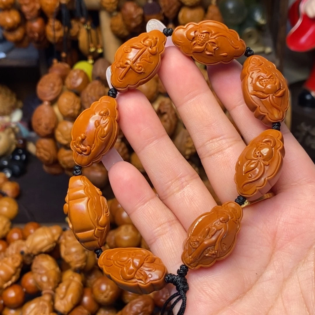 橄榄核手串/手链莲花无相