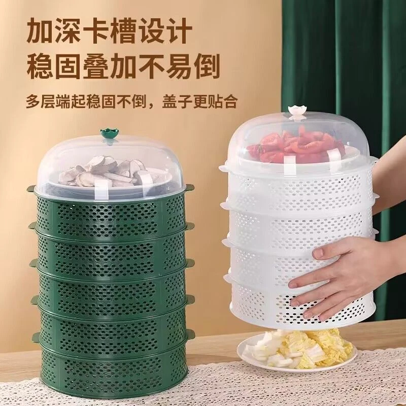 镂空菜罩家用透气防蚊虫防苍蝇桌盖透明保温盖剩菜剩饭防蝇防蚊蝇