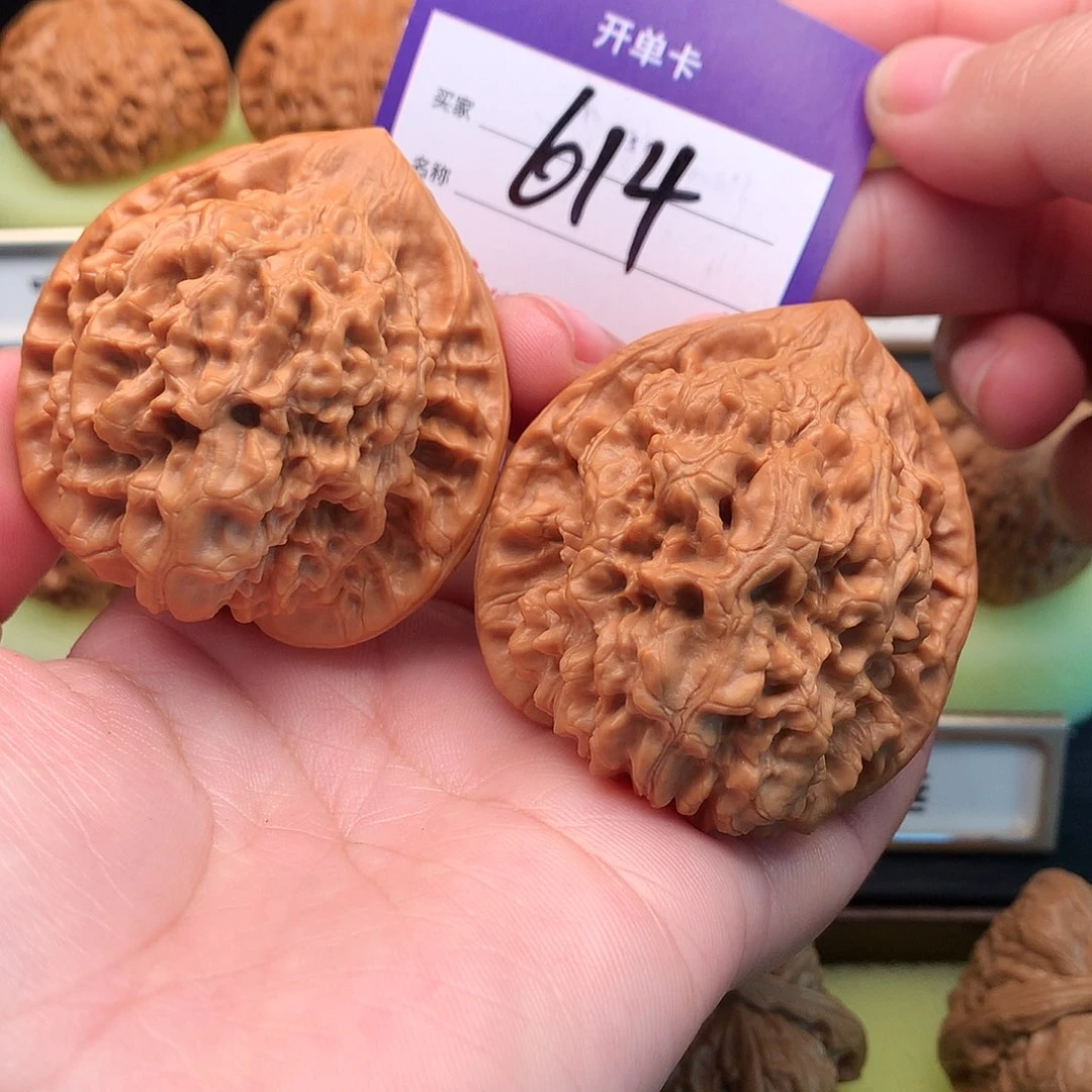 吊坠文玩核桃614号官帽48