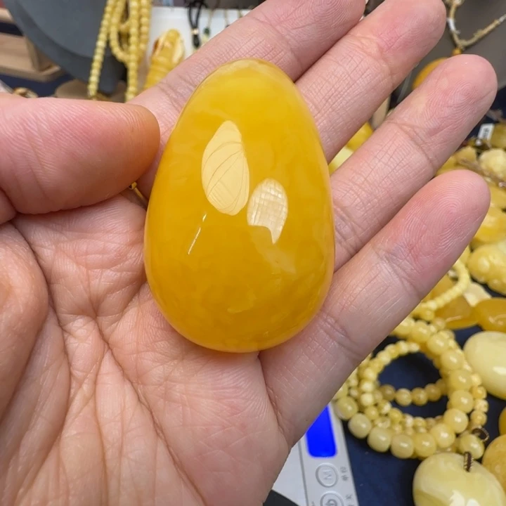 蜜蜡未镶嵌颈饰天然蜜蜡