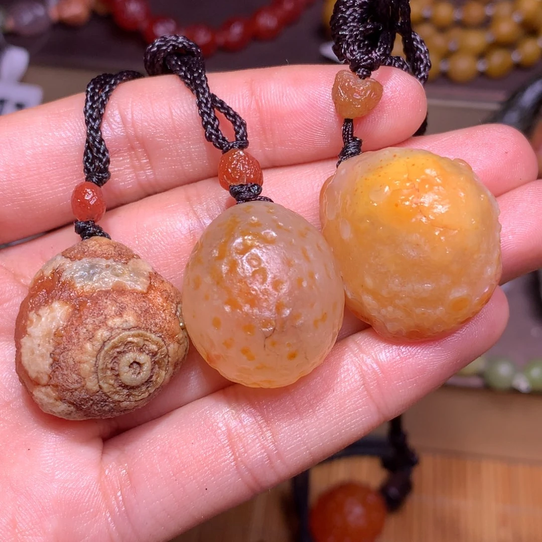 未镶嵌玛瑙/玉髓珠宝半成品