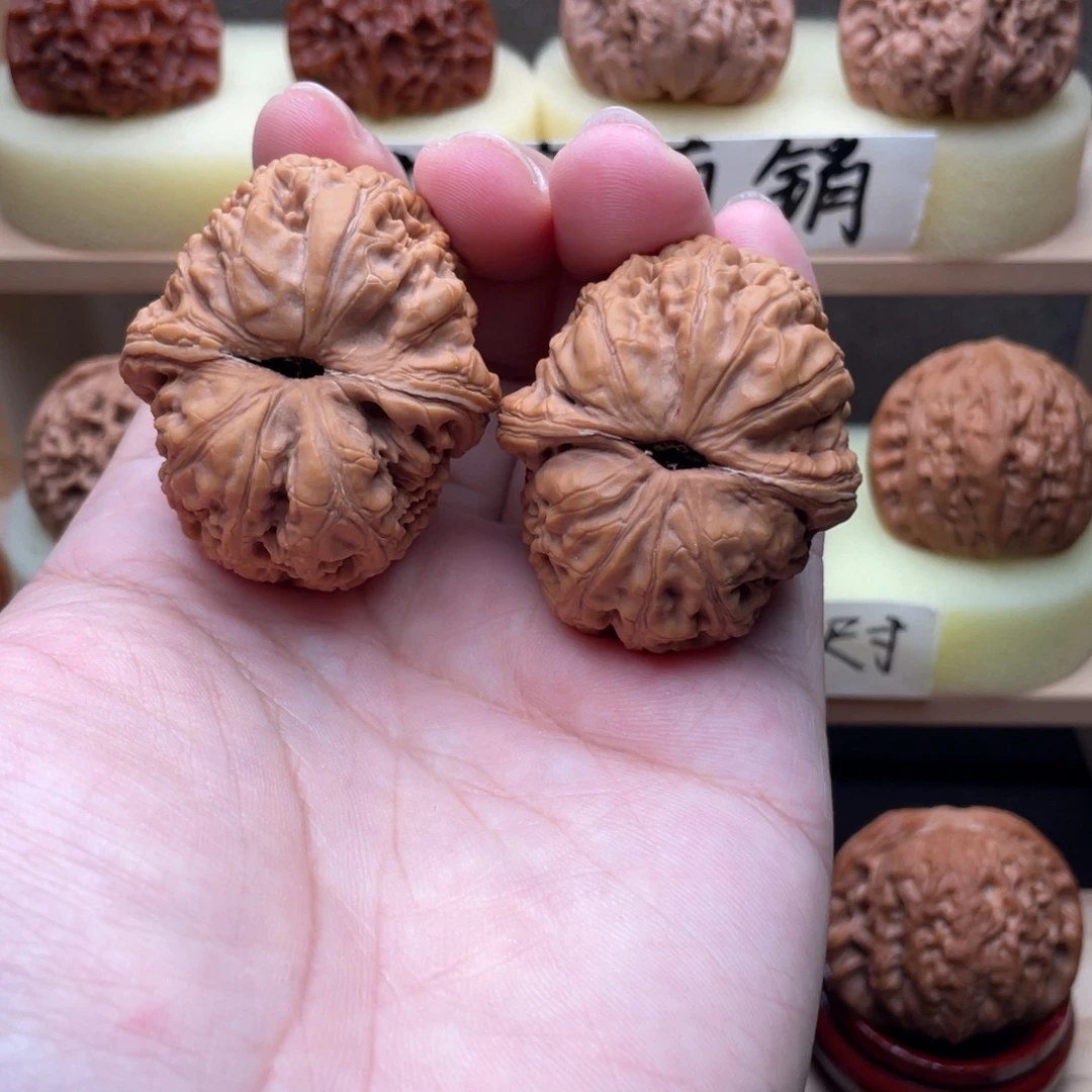 心***。文玩核桃吊坠元宝45➕超级福利