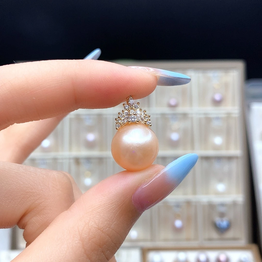 淡水珍珠合金颈饰