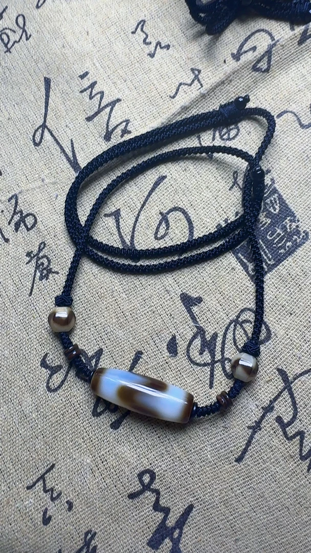 虎牙锁骨链玛瑙玉石未镶嵌