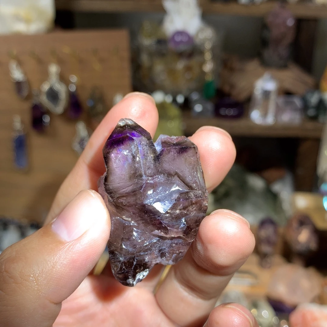 未镶嵌水晶珠宝半成品超七克价1.8
