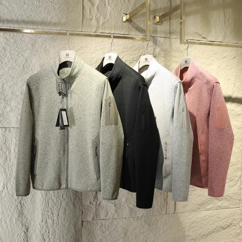 加大码2-300斤撞色拼接立领夹克衫2025秋冬男女时尚痞帅休闲外套