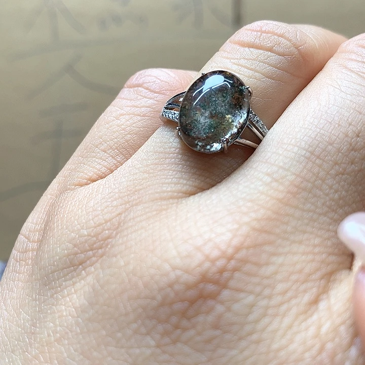 水晶水晶戒指未镶嵌