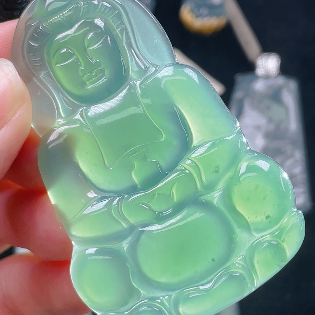 颈饰未镶嵌翡翠9，