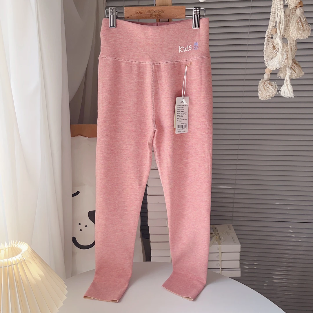 女宝中童高腰保暖打底裤