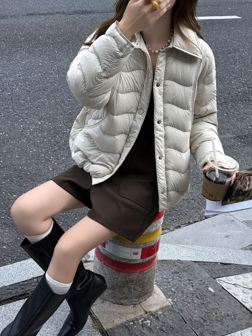 冬季新款泡芙轻薄款羽绒服85079