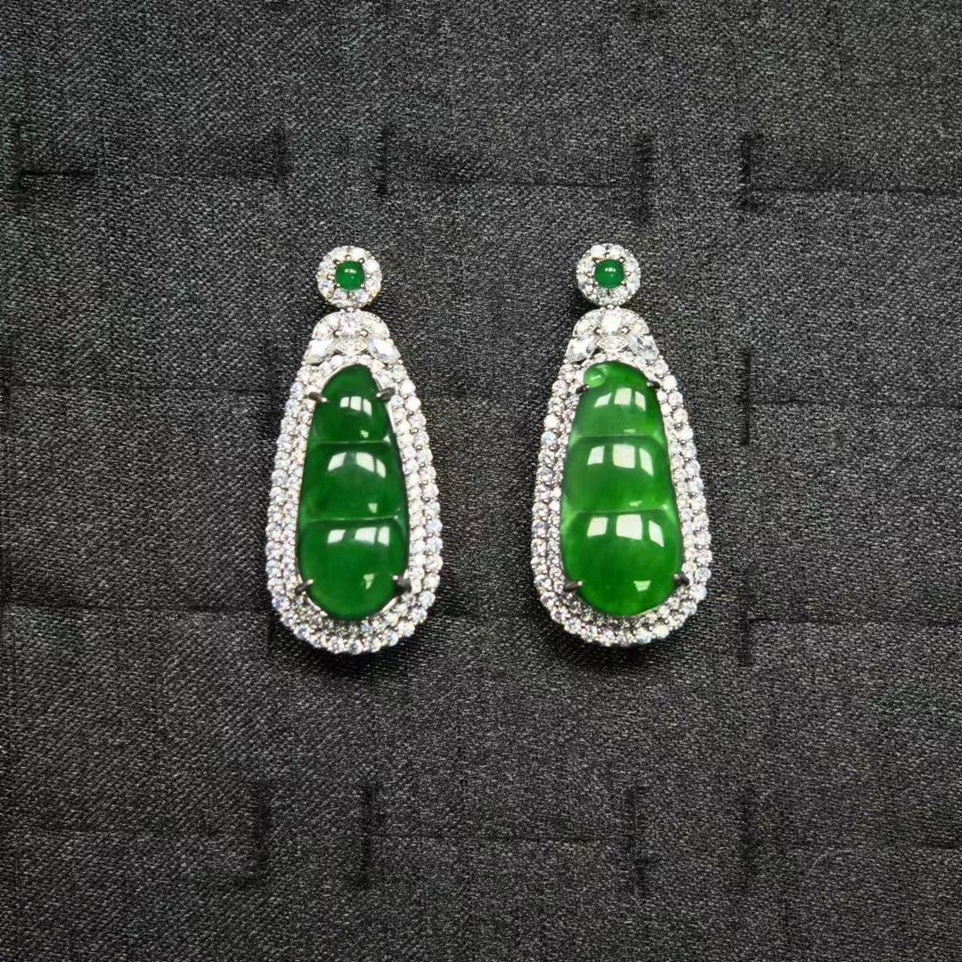 天然A货翡翠15980【福豆】多样性发一个