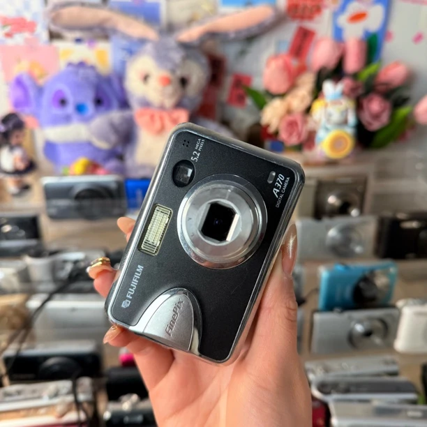 9新 Fujifilm/富士 十二数码 富士A370复古CCD XD卡和读卡器自备