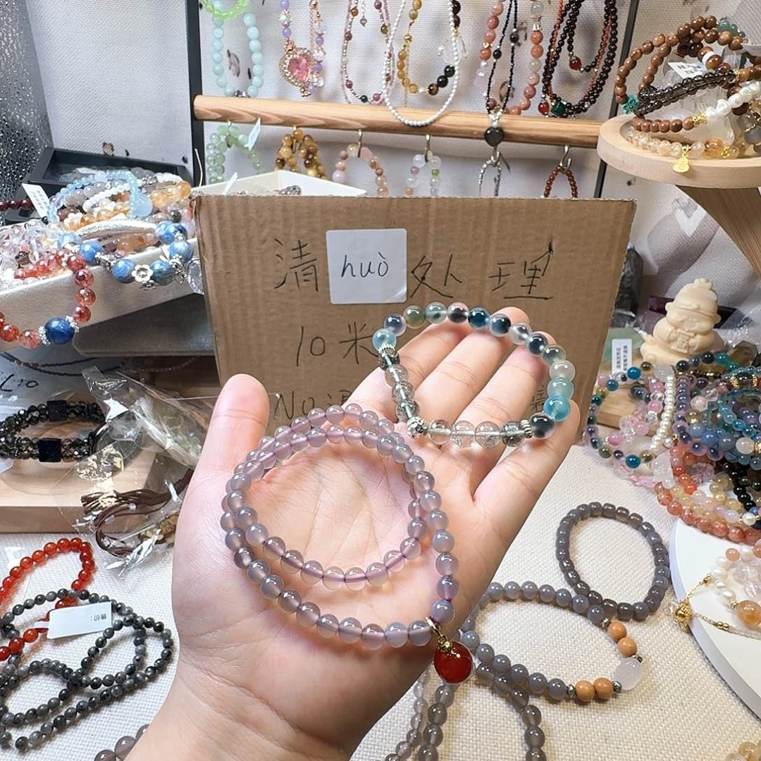 石英质玉手链未镶嵌