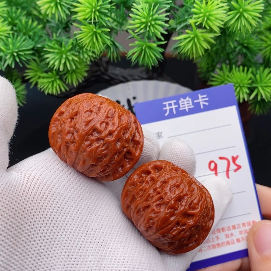 文玩核桃把件40铁锤975