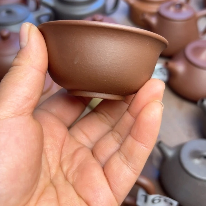 紫砂茶壶紫泥60cc拍一发二