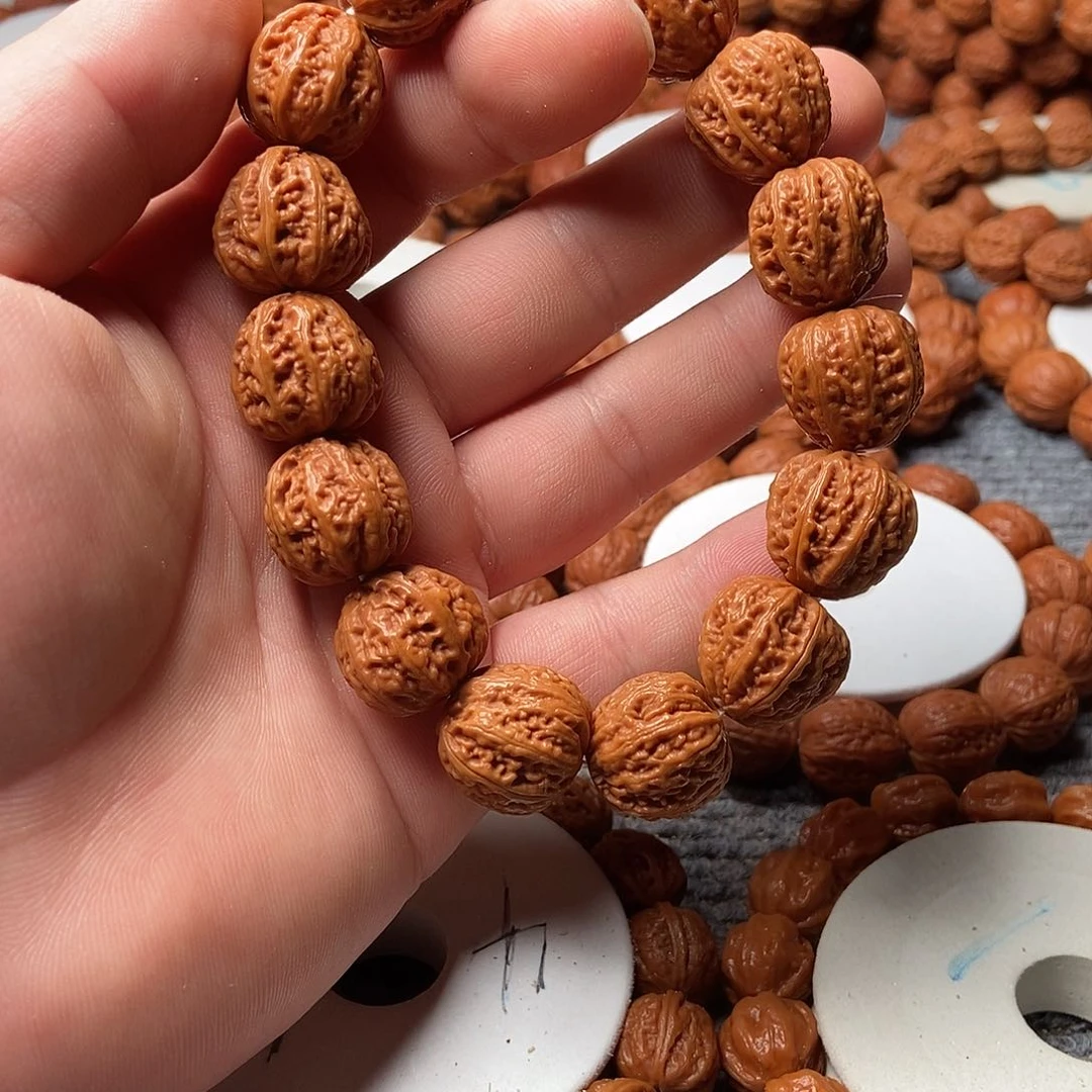 文玩核桃手串蚂蚁纹