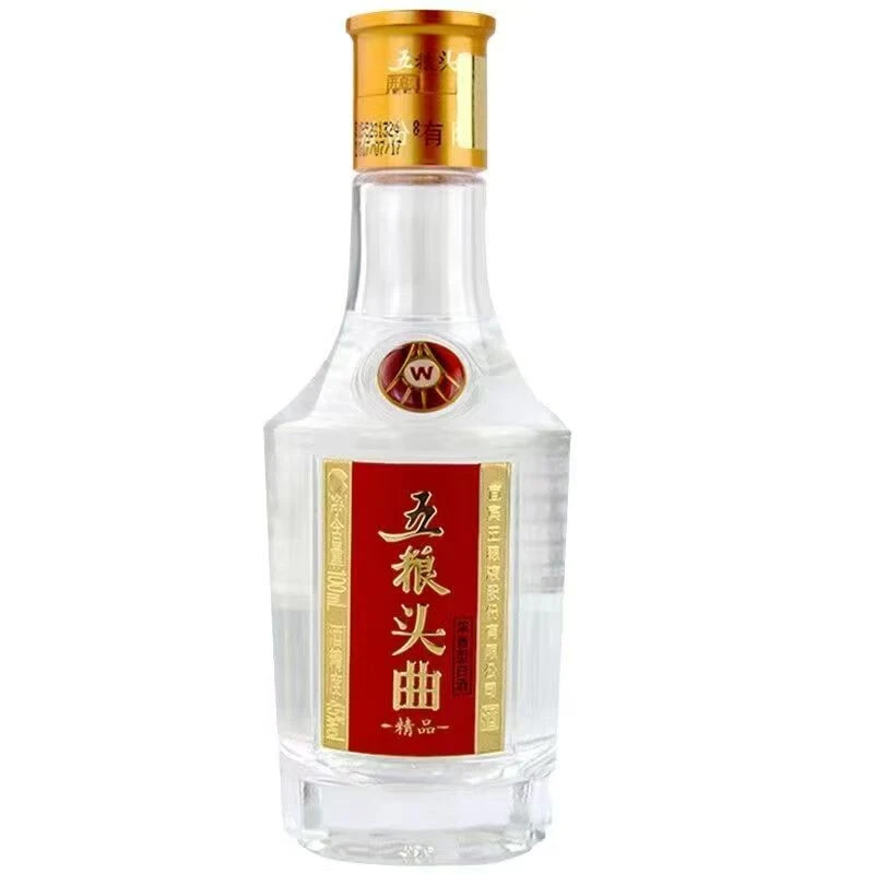 五粮液五粮头曲精品小酒  浓香型白酒 45度100ml