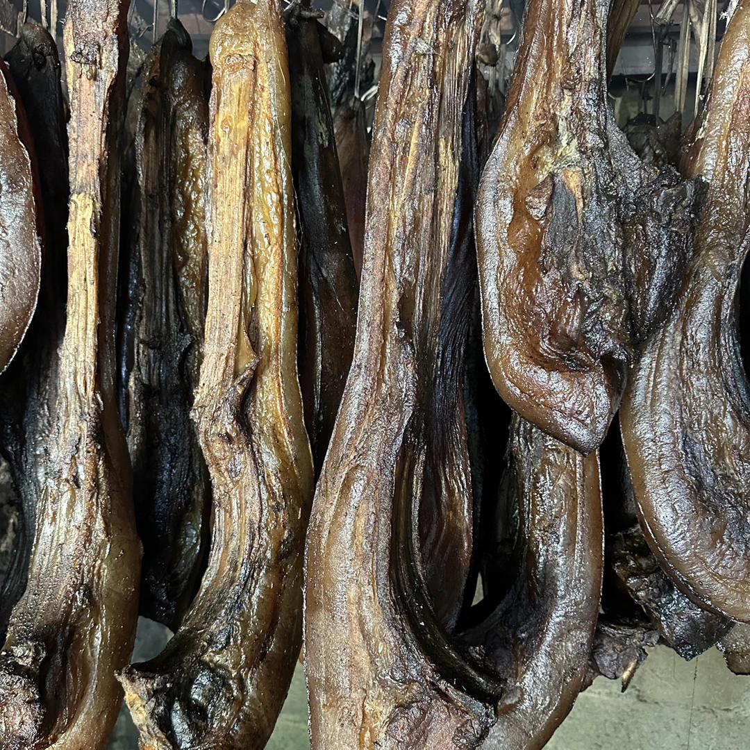 云南昭通农村腊肉