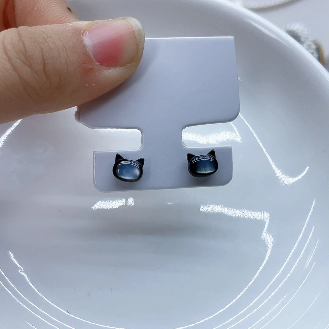 银S925镶嵌耳饰淡水珍珠