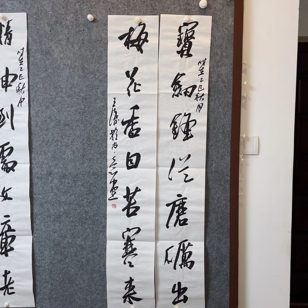 书法中书王涛138×23×2