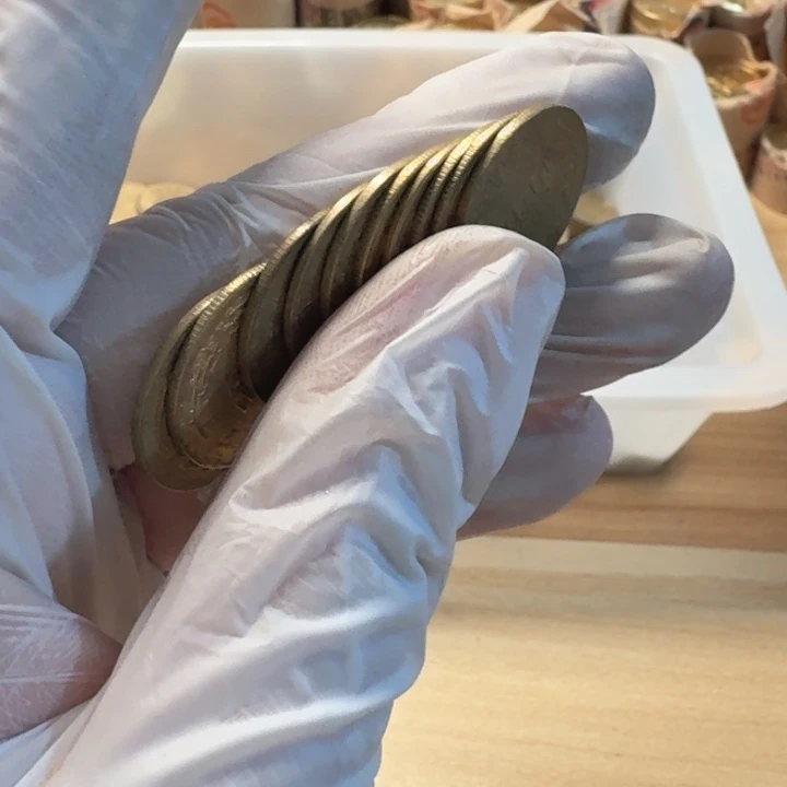 其他普通金属10枚，兰花5的流通品