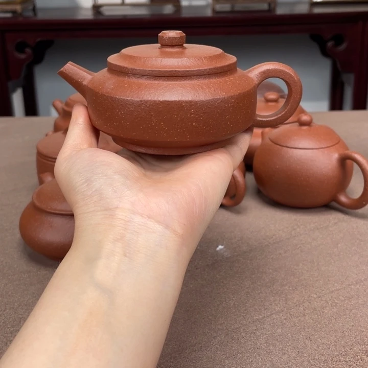 茶壶段泥周盘180毫升