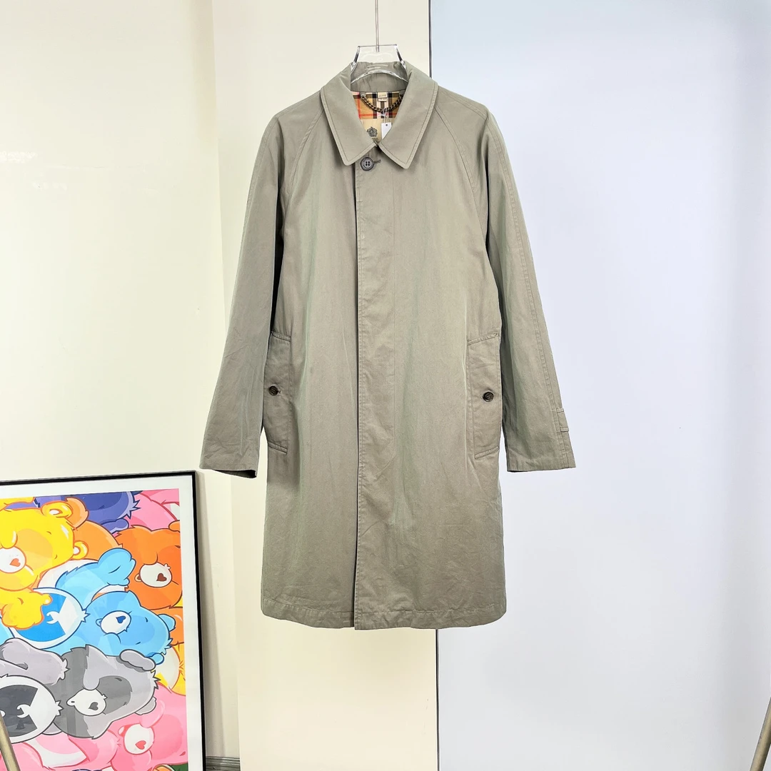95新 BURBERRY/博柏利 卡姆登风衣外套/46码/Xspr3298