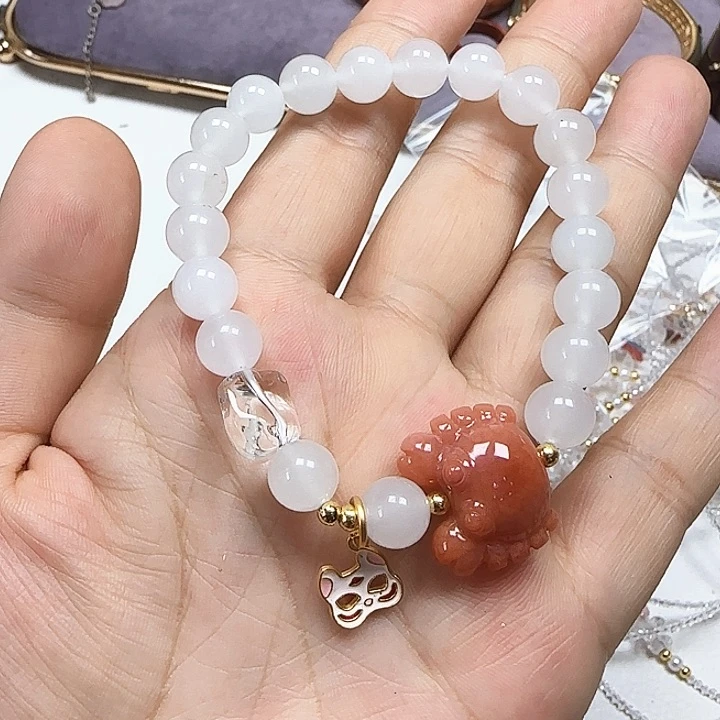*****石英质玉手链未镶嵌