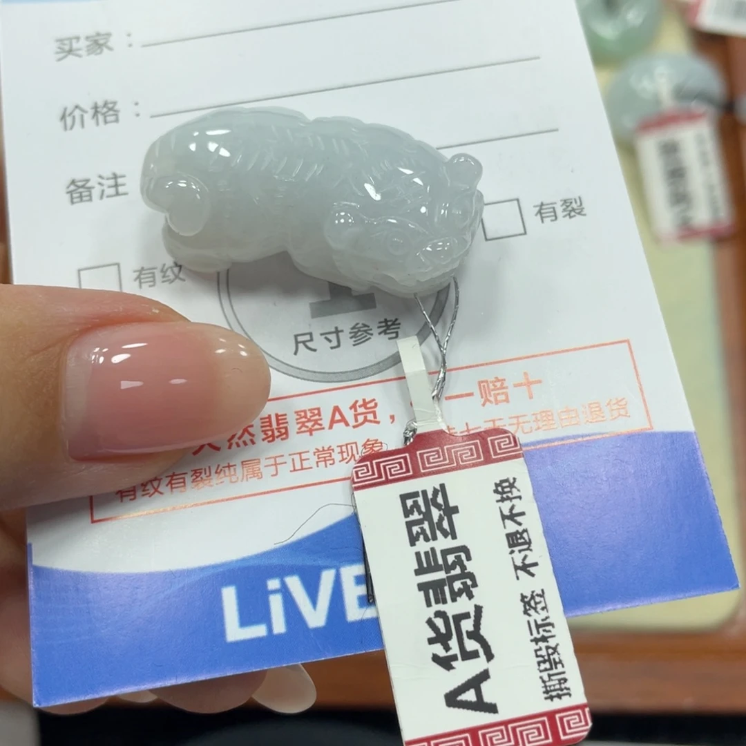 颈饰未镶嵌翡翠x7626