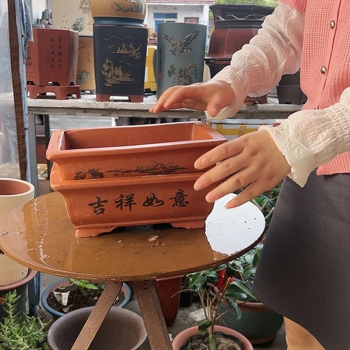 26+26红马槽花盆花盆花盆